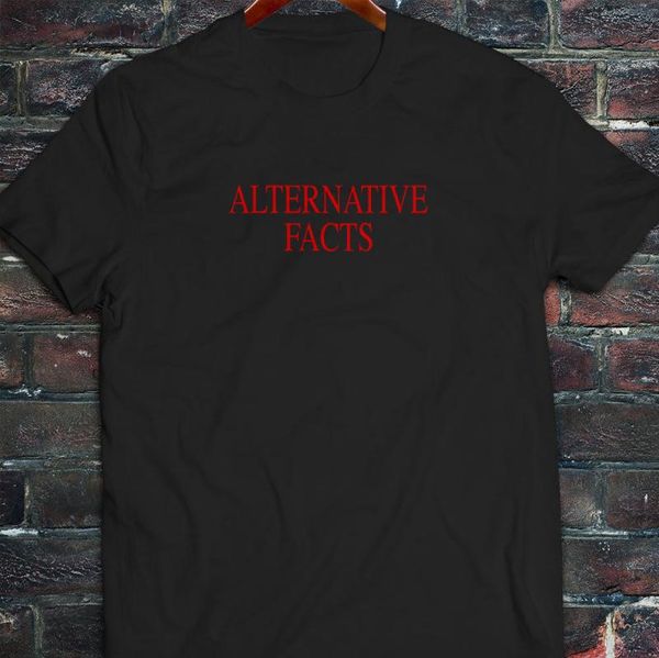 alternative facts political humor white lie mens black t-shirt, White;black
alternative facts political humor white lie mens black t-shirt, White;black