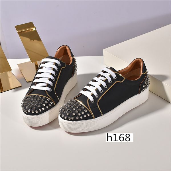 latest new women men casual shoes.red sole flats with krystal spikes black white donna flats sneakers size 37
latest new women men casual shoes.red sole flats with krystal spikes black white donna flats sneakers size 37