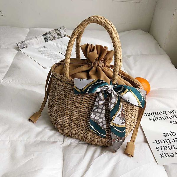 women's straw bag summer new rattan bag hand-woven beach silk scarf bohemian bali handbag bolsos mimbre tote bags for women
women's straw bag summer new rattan bag hand-woven beach silk scarf bohemian bali handbag bolsos mimbre tote bags for women