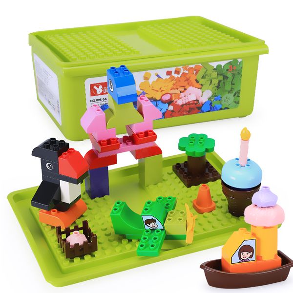 92pcs creative diy fun set for children building blocks plastic classic brick accessories kids toy barrel colorful intelligence gift
92pcs creative diy fun set for children building blocks plastic classic brick accessories kids toy barrel colorful intelligence gift