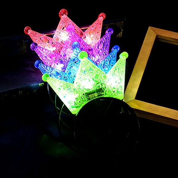 1pc led glowing light tiara crown flashing light women girl princess led headband party hair accessories wedding decor christmas
1pc led glowing light tiara crown flashing light women girl princess led headband party hair accessories wedding decor christmas