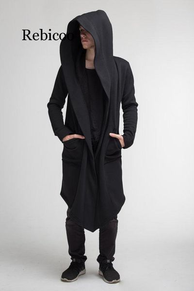 men trench coat mens jacket spring autumn trench cardigan punk korean men coat long outwear, Tan;black
men trench coat mens jacket spring autumn trench cardigan punk korean men coat long outwear, Tan;black