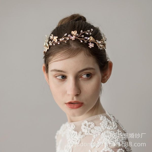 le liin leaves bridal tiara sparkling crystal branch headband wedding hair accessories, Golden;white
le liin leaves bridal tiara sparkling crystal branch headband wedding hair accessories, Golden;white