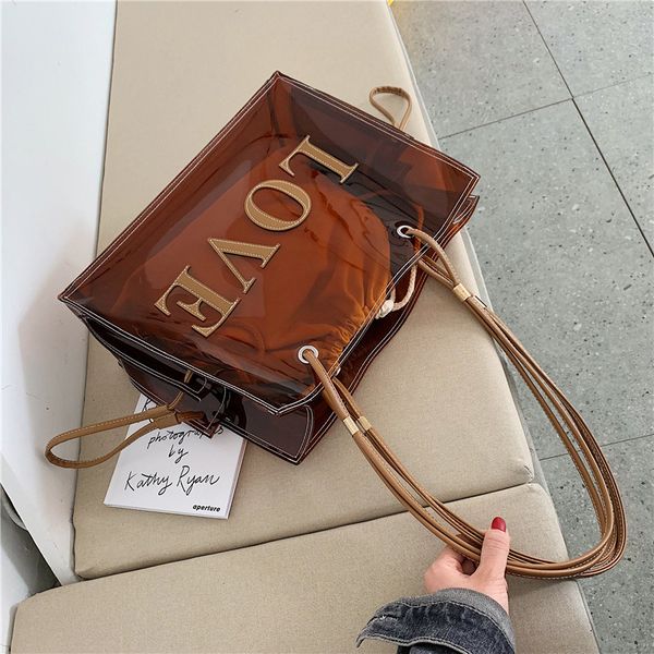 women's bag for woman single shoulder bag 2020 new fashion joker large-capacity messenger transparent tote
women's bag for woman single shoulder bag 2020 new fashion joker large-capacity messenger transparent tote
