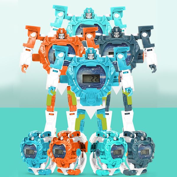 toy creative electronic robot watch puzzle education science knowledge projection deformation toy electronic watch #ws
toy creative electronic robot watch puzzle education science knowledge projection deformation toy electronic watch #ws