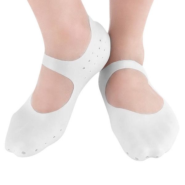silicone gel socks moisturizing sock breathable elastic heel cracked protector socks foot protector foot care white, Black
silicone gel socks moisturizing sock breathable elastic heel cracked protector socks foot protector foot care white, Black