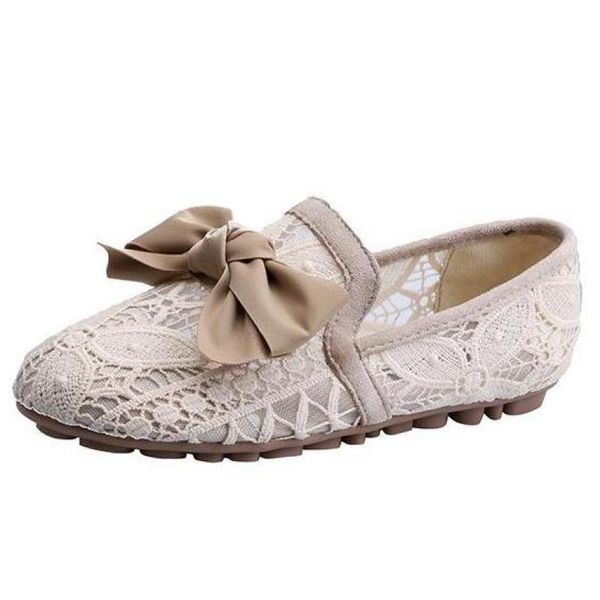 summer women casual knitted mesh breathable shoes satin bow lace round toe flat loafers slip on ballet flats hollow out shoes, Black
summer women casual knitted mesh breathable shoes satin bow lace round toe flat loafers slip on ballet flats hollow out shoes, Black