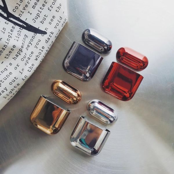 electroplated hard shell earphone shell for apple airpods protective case luxury gold box all new anti-fall cover for airpods 2
electroplated hard shell earphone shell for apple airpods protective case luxury gold box all new anti-fall cover for airpods 2