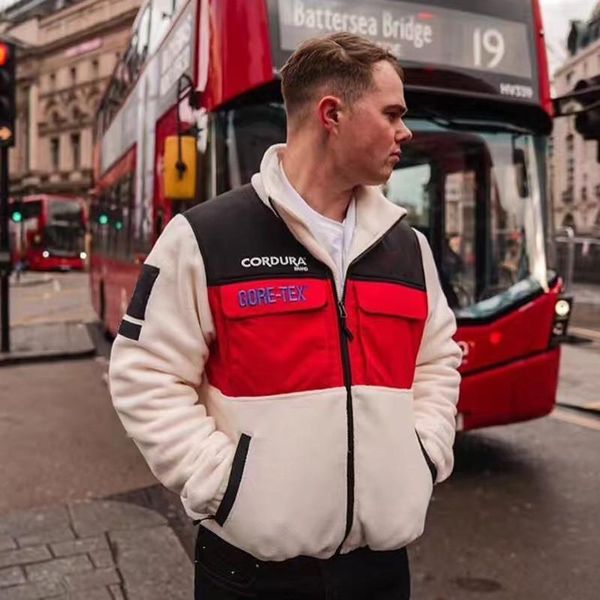 18fw box logo expedition fleece jacket color matching plice jacket winter men women coat fa hion treet outerwear hfymjk195, Black;brown
18fw box logo expedition fleece jacket color matching plice jacket winter men women coat fa hion treet outerwear hfymjk195, Black;brown