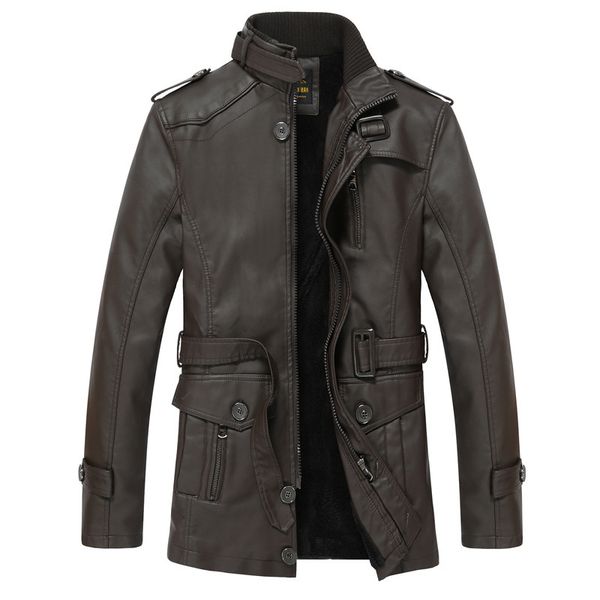 men casual leather jackets coats autumn winter men's faux jacket overcoat male fashion leather jackets coat, Black
men casual leather jackets coats autumn winter men's faux jacket overcoat male fashion leather jackets coat, Black