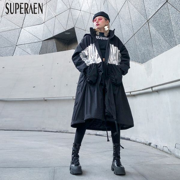 superaen cotton women's parkas coat wild casual fashion ladies parkas coat loose pluz size women's winter new 2019, Black
superaen cotton women's parkas coat wild casual fashion ladies parkas coat loose pluz size women's winter new 2019, Black