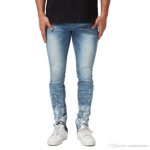 мужские промытые spring 19ss новые джинсы мода мужской карандаш брюки мужские брюки, Blue
мужские промытые spring 19ss новые джинсы мода мужской карандаш брюки мужские брюки, Blue
