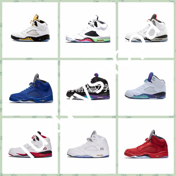 j005ma 5 5s v mens outdoor shoes international flight metallic 3m reflect black grape oreo red suede cdp white cement designer sneakers us 
j005ma 5 5s v mens outdoor shoes international flight metallic 3m reflect black grape oreo red suede cdp white cement designer sneakers us