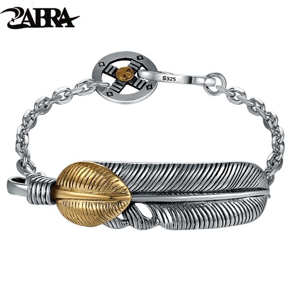 zabra old silversmith 925 silver charm bracelet for men women lover golden feather punk icons fashionable nightclub rock jewelry, Golden;silver
zabra old silversmith 925 silver charm bracelet for men women lover golden feather punk icons fashionable nightclub rock jewelry, Golden;silver