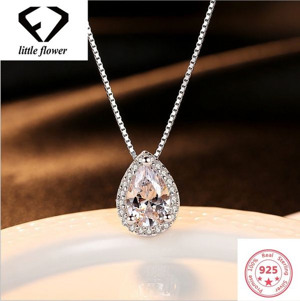 925 silver droplet necklace pear-shaped pendant jewelry for women wedding 925 sliver gemstone pierscionki pendants bizuteria
925 silver droplet necklace pear-shaped pendant jewelry for women wedding 925 sliver gemstone pierscionki pendants bizuteria