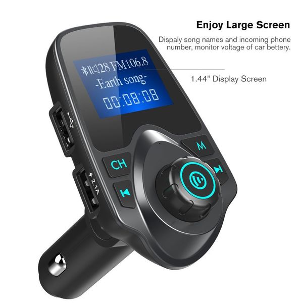 1.44-inch lcd bluetooth car kit handcar bluetooth fm transmitter dual usb charger a2dp wireless mp3 player
1.44-inch lcd bluetooth car kit handcar bluetooth fm transmitter dual usb charger a2dp wireless mp3 player