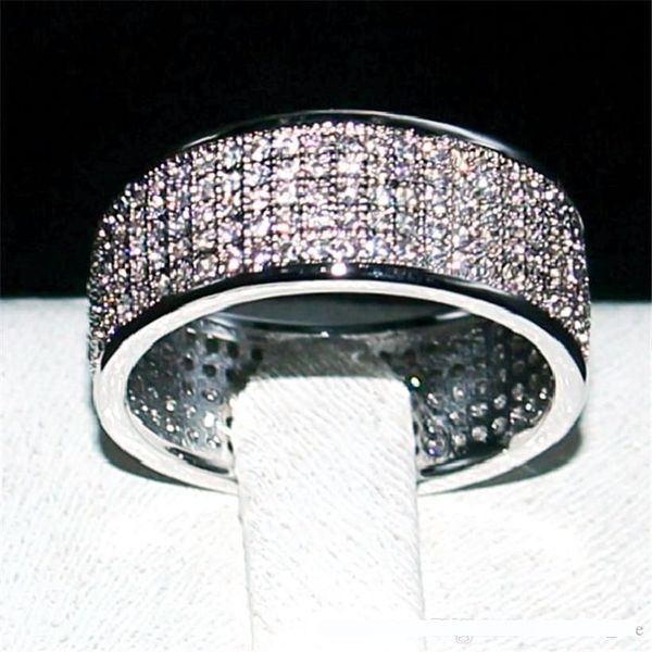uspecial luxury 238pcs five rows pave setting full diamond cz rings 10kt white gold filled engagement wedding band ring for women size 6-10, Slivery;golden
uspecial luxury 238pcs five rows pave setting full diamond cz rings 10kt white gold filled engagement wedding band ring for women size 6-10, Slivery;golden