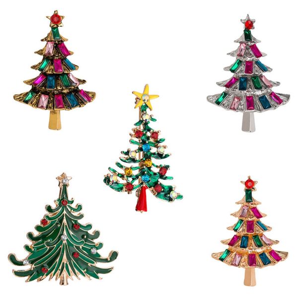 brooch rhinestone christmas tree brooch autumn winter colorful christmas tree pin gold black jewelry accessory*, Gray
brooch rhinestone christmas tree brooch autumn winter colorful christmas tree pin gold black jewelry accessory*, Gray