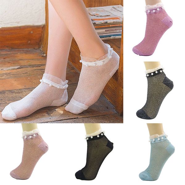 1 pair women short socks female ankle socks crystal lace coon ladies party sock chaussee women accessories, Black;white
1 pair women short socks female ankle socks crystal lace coon ladies party sock chaussee women accessories, Black;white