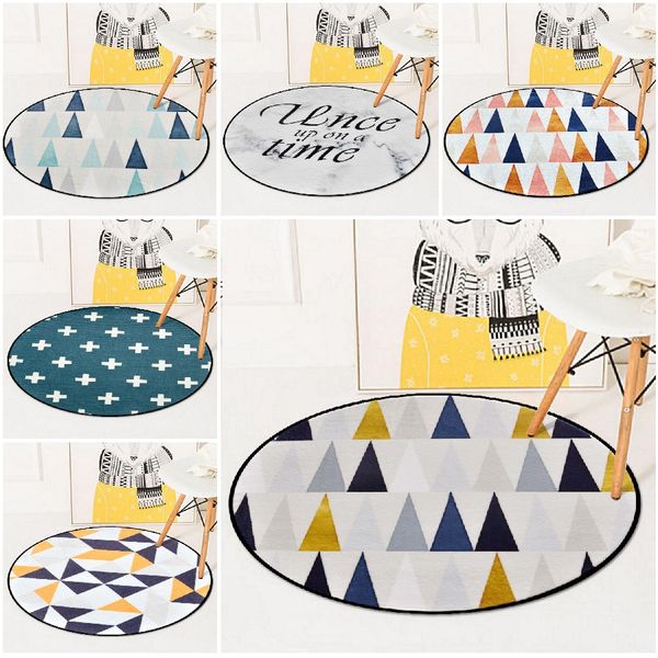 fashion carpet yellow brown geometric anti slip rugs round carpet floor decoration living room foot pads mat
fashion carpet yellow brown geometric anti slip rugs round carpet floor decoration living room foot pads mat