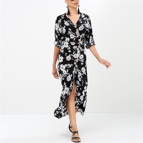 лето женщина цветочного bohemian платье моды пляж море повседневного платье отдых одежда, Black;gray
лето женщина цветочного bohemian платье моды пляж море повседневного платье отдых одежда, Black;gray