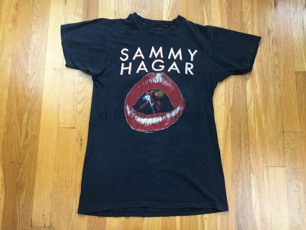 vtg rare t shirt sammy hagar 1983 the red rocker tour black reprint usasz, White;black
vtg rare t shirt sammy hagar 1983 the red rocker tour black reprint usasz, White;black