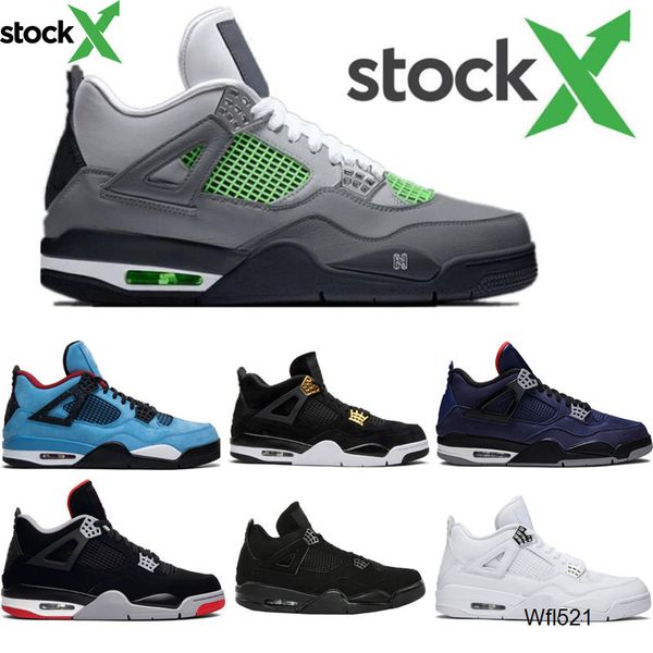 4s bred fire red loyal blue mens basketball shoes white cement 4 what the pure money cool grey royalty neon men sports sneakers, Black
4s bred fire red loyal blue mens basketball shoes white cement 4 what the pure money cool grey royalty neon men sports sneakers, Black