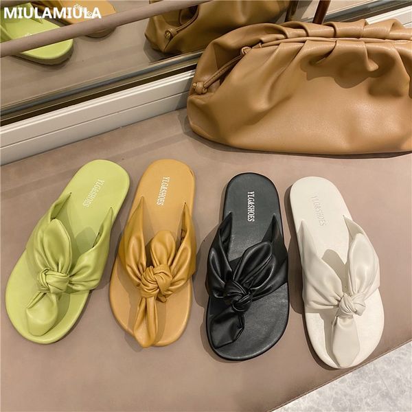 miulamiula designers 2020 summer fashion butterfly-knot flat slippers leather shoes loafers mules flip flops casual, Black
miulamiula designers 2020 summer fashion butterfly-knot flat slippers leather shoes loafers mules flip flops casual, Black