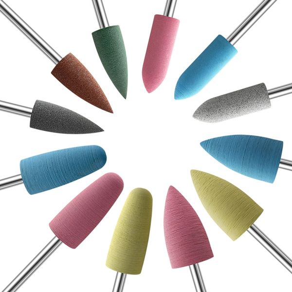 rolabling rubber nail drill bit milling cutters for manicure silicone polishing buffer files electric manicure machine
rolabling rubber nail drill bit milling cutters for manicure silicone polishing buffer files electric manicure machine