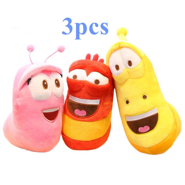 3pcs/lot fun insect slug creative larva plush toys cute stuffed worm dolls for children kawaii birthday gift korean anime toys y200703
3pcs/lot fun insect slug creative larva plush toys cute stuffed worm dolls for children kawaii birthday gift korean anime toys y200703