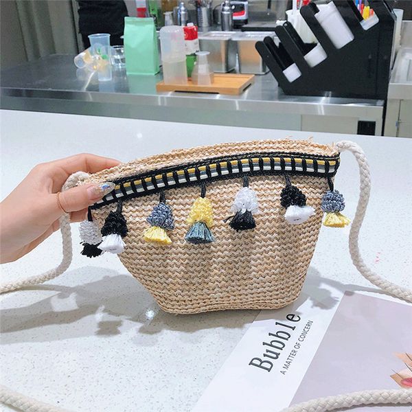 new women bag lovely handmade straw rattan bag for lady kids girls fashion messenger tassel shoulder travel beach bags vintage
new women bag lovely handmade straw rattan bag for lady kids girls fashion messenger tassel shoulder travel beach bags vintage
