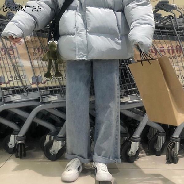 wide leg jeans women denim retro all-match womens trousers high waist chic streetwear students harajuku daily kpop bf new, Blue
wide leg jeans women denim retro all-match womens trousers high waist chic streetwear students harajuku daily kpop bf new, Blue