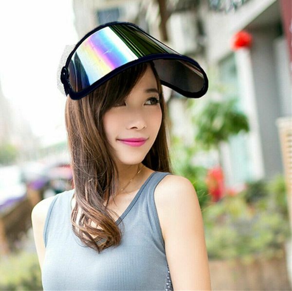 2019 new summer women men sun hat candy color transparent empty plastic pvc ja sunshade hat visor caps bicycle sun, Blue;gray
2019 new summer women men sun hat candy color transparent empty plastic pvc ja sunshade hat visor caps bicycle sun, Blue;gray