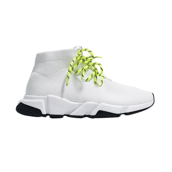 2019 men women designer socks shoes speed trainer lace up mid black white yellow fashion mens trainers casual platform sneakers c01
2019 men women designer socks shoes speed trainer lace up mid black white yellow fashion mens trainers casual platform sneakers c01