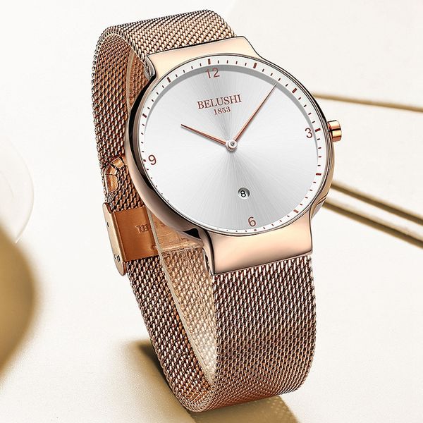 belushi couple quartz watches fashion simple design waterproof auto date classical wrist watches, Slivery;brown
belushi couple quartz watches fashion simple design waterproof auto date classical wrist watches, Slivery;brown