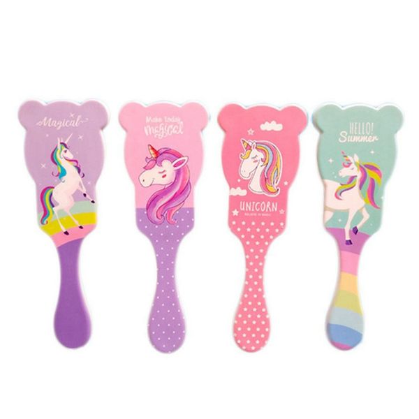 cute unicorn animal anti-static hair brush massage comb shower wet detangle hair brush salon styling tools four colors, Silver
cute unicorn animal anti-static hair brush massage comb shower wet detangle hair brush salon styling tools four colors, Silver