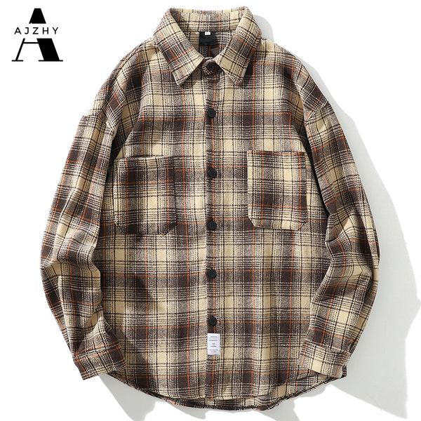 2019 autumn flannel shirt men vintage wool streetwear casual stripe dress shirts mens long sleeve camisa masculina, White;black
2019 autumn flannel shirt men vintage wool streetwear casual stripe dress shirts mens long sleeve camisa masculina, White;black