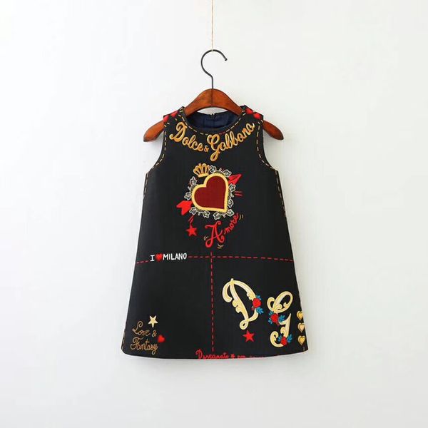 2019 baby flowers love keyword print dress summer sleeveless vest princess dress boutique children's wear girls promdress 2 colors ship, Red;yellow
2019 baby flowers love keyword print dress summer sleeveless vest princess dress boutique children's wear girls promdress 2 colors ship, Red;yellow