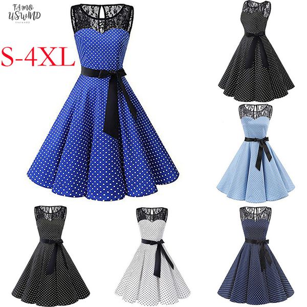 fashion women sleeveless polka dot lace hepburn vintage swing high waist pleated dress solid design drop shipping 8.64, Black;gray
fashion women sleeveless polka dot lace hepburn vintage swing high waist pleated dress solid design drop shipping 8.64, Black;gray