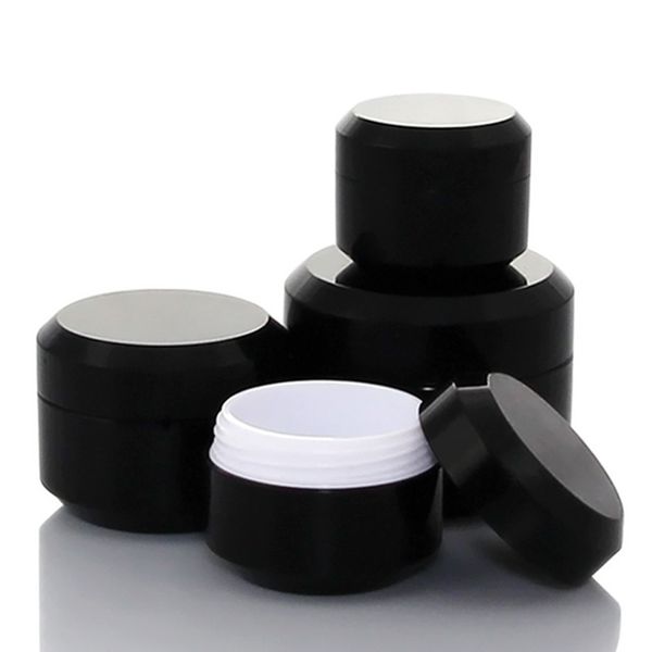 5g/10g/15g/30g empty cream jar plastic cosmetic packaging bottle black eyeshadow makeup packaging pot f2422
5g/10g/15g/30g empty cream jar plastic cosmetic packaging bottle black eyeshadow makeup packaging pot f2422