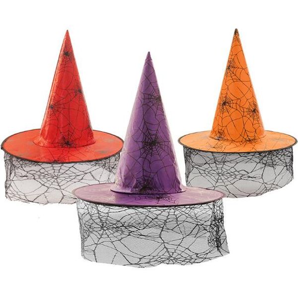 wizard hat spider web pattern cap decorated hats for halloween masquerade party
wizard hat spider web pattern cap decorated hats for halloween masquerade party