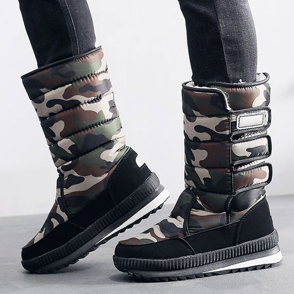 selling men snow sneakers boots under knee shoes outdoor anti-slip waterproof booties winter warming -b5, Black
selling men snow sneakers boots under knee shoes outdoor anti-slip waterproof booties winter warming -b5, Black