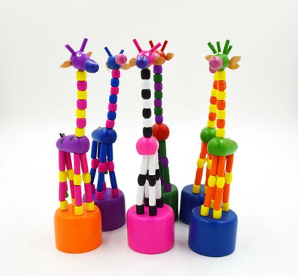 wooden children's educational baby toys dancing giraffes standing bending spring swinging small animals toy kindergarten gifts wholesal
wooden children's educational baby toys dancing giraffes standing bending spring swinging small animals toy kindergarten gifts wholesal