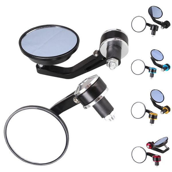 1 pair motorcycle round rear view mirrors aluminum alloy for handlebars with 22mm diameter
1 pair motorcycle round rear view mirrors aluminum alloy for handlebars with 22mm diameter