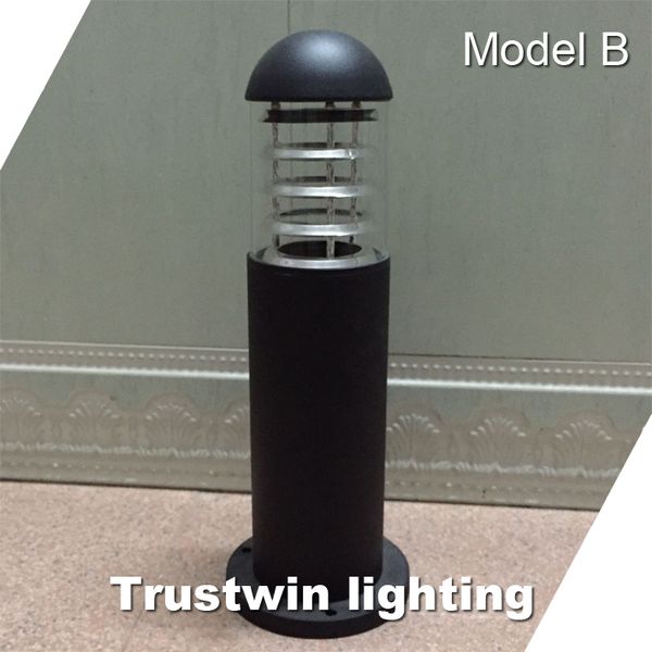 Landscape Post Pole Light Lamp Waterproof Outdoor Project Garden Lawn Lamps Pillar Column Light Rod Bollard Light Lamp