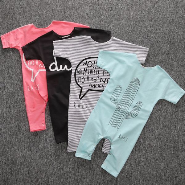 2020 summer baby girls romper short sleeve cotton infant jumpsuit letter printed baby boys rompers newborn bebes clothes 4 color t200706, Blue
2020 summer baby girls romper short sleeve cotton infant jumpsuit letter printed baby boys rompers newborn bebes clothes 4 color t200706, Blue