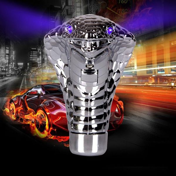 chrome red blue led eyes car cobra manual gear shift knob snake shifter universal red / blue led eyes
chrome red blue led eyes car cobra manual gear shift knob snake shifter universal red / blue led eyes