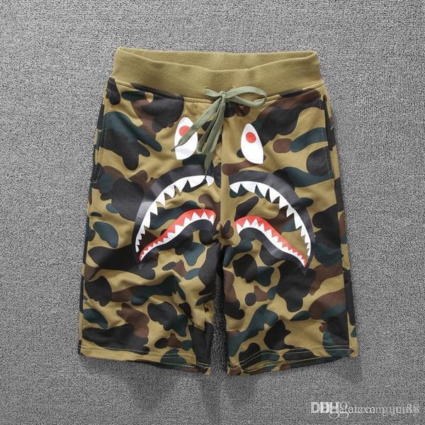 summer fashion style ape pants camouflage off shark's mouth printing whtie casual pants fog men women's shorts cotton pants, Black;white
summer fashion style ape pants camouflage off shark's mouth printing whtie casual pants fog men women's shorts cotton pants, Black;white