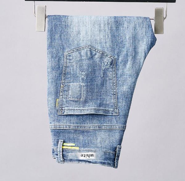 of brand white jeans fashion men's designer shorts street fashion new letter printing mens jeans solid color simple luxury jeans, Blue
of brand white jeans fashion men's designer shorts street fashion new letter printing mens jeans solid color simple luxury jeans, Blue