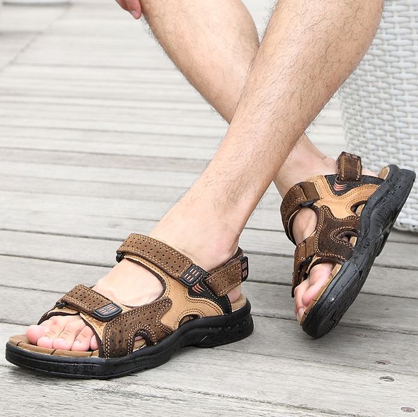 summer beach man sandals anti slip mens summer sandals good quality casual mens comfortable walking men shoes size 38-44, Black
summer beach man sandals anti slip mens summer sandals good quality casual mens comfortable walking men shoes size 38-44, Black